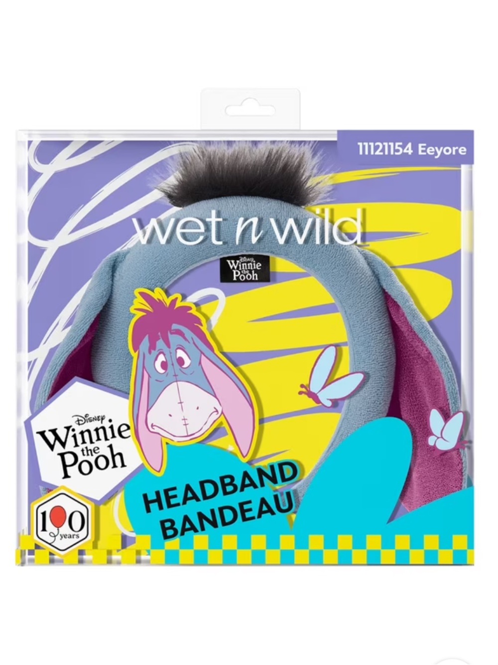 wet n wild Eeyore Plush Headband - Gray & Purple